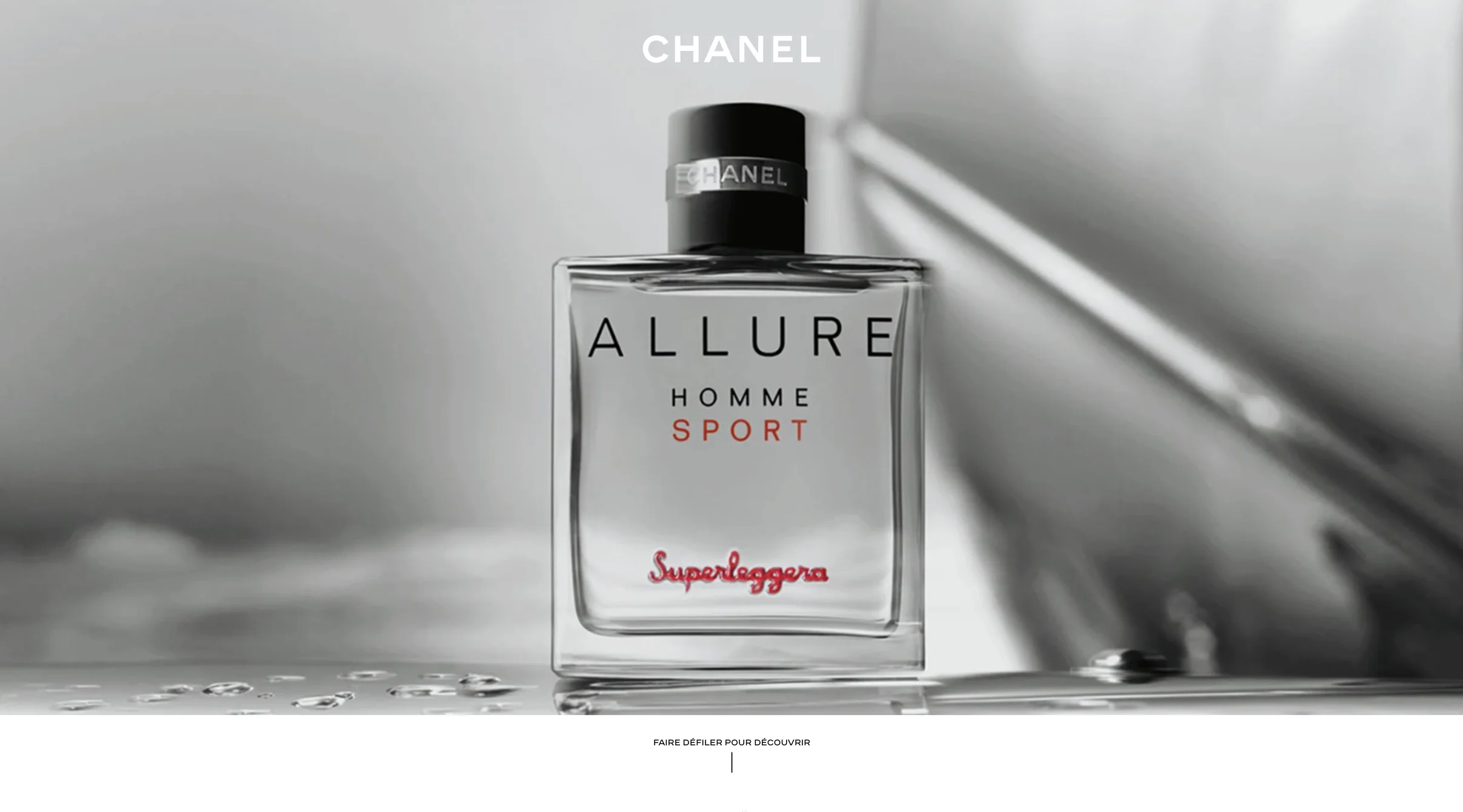 Chanel Allure Sport — campagne & tunnel produit