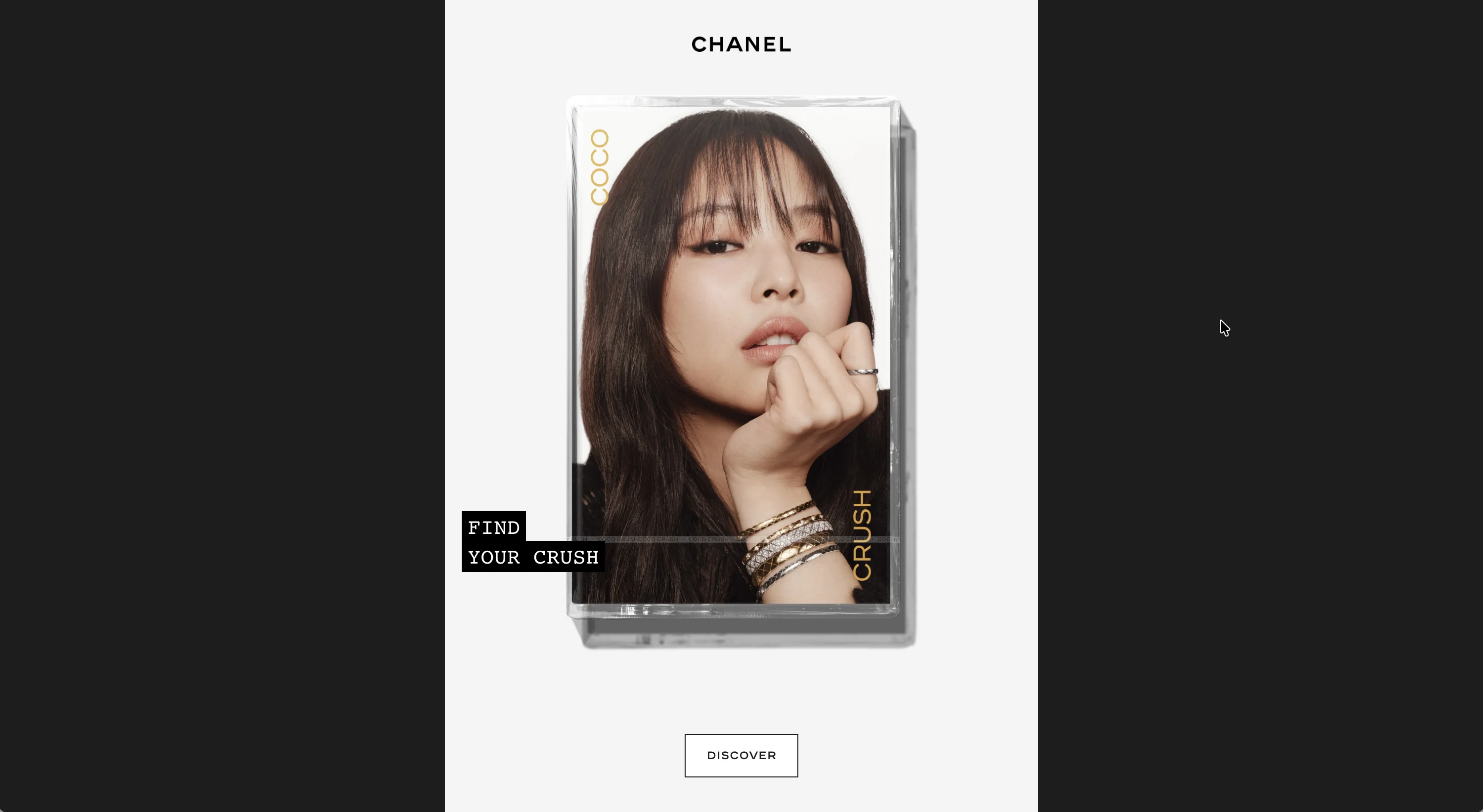 Chanel Coco Crush — expérience interactive bijoux